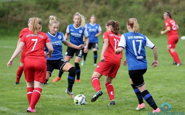 Vorbereitungsspiel Damen DSC Arminia Bielefeld - Sportfreunde Siegen 9:3