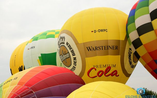 Eröffnung der 27. Warsteiner Internationalen Montgolfiade