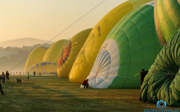 Frühstart der 29. Warsteiner Internationalen Montgolfiade am 31.08.2019 in Oeventrop