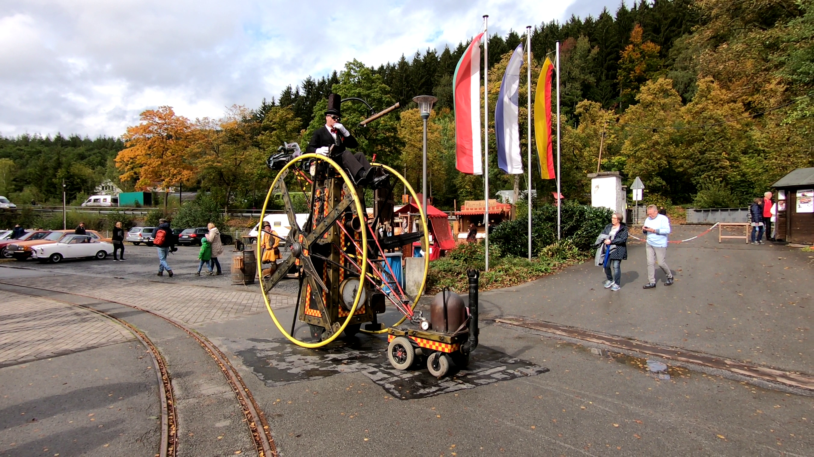 Dampftage im Dampf Land Leute Museum Eslohe mit Steampunk Festival 29. Sept. 2019