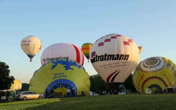 Erste Ballon-Wiesn auf der WIM