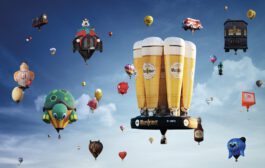 Wenn Biergläser fliegen und ein Ofen schwebt – spektakuläre Ballonsonderformen bei der WIM 2025